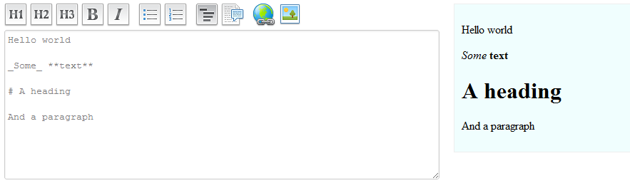 Preview pane