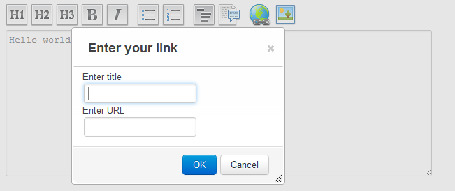 Using jQueryUI for dialogs